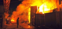  В Нижнем Новгороде горело предприятие «Автоглушитель»